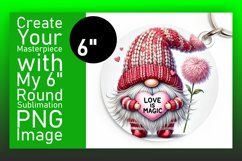 Lovely Round Design Car Coaster , Gnomes Product Image 1