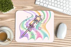 Happy New Year PNG Mouse Pad,Festive New Year's Eve 2026 PNG Product Image 1