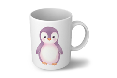 Adorable Baby Penguin Arctic Bird Ocean Animal PNG Summer Product Image 5