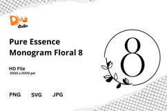 Pure Essence Monogram Floral Product Image 1
