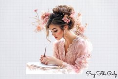 Glam Pink Planner Sublimation clipart png Product Image 1