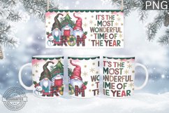It's The Most Mug Wrap Design-Christmas Gnome Sublimation Product Image 1