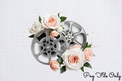 Antique Winter Photography Clipart PNG Product Image 1