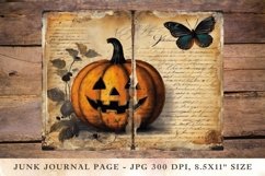 Printable Junk Journal Pages halloween 17 Product Image 1