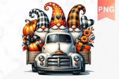 Halloween Gnome Sublimation - Clipart PNG Design Product Image 1