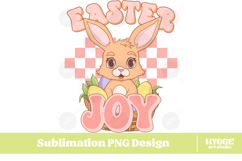 Easter Sublimation DTF Bundle Bunny Chick Farm Hip Hop Joy Product Image 8