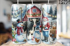 Farm Animals Tumbler Wrap - Christmas Tumbler Design Product Image 1