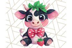 Strawberry Fruit PNG Clipart, Adorable Kawaii Characters Png Product Image 3