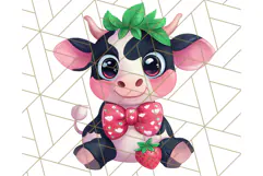 Strawberry Fruit PNG Clipart, Adorable Kawaii Characters Png Product Image 3