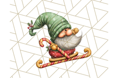 Christmas Gnome Clipart, Holiday Gnomes PNG Illustrations Product Image 3