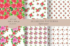 Paper Crafts,Watercolor painting ,seamless pattern Product Image 1