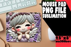 WHIMSICAL MOUSE PAD PNG DESIGN, 3D Cupid Product Image 1