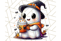 Monster Café Halloween PNG Clipart, Coffee Holiday Clip Art Product Image 3