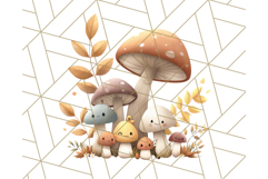 Woodland Forest Scene PNG Clipart, Fall Nature Elements Product Image 3