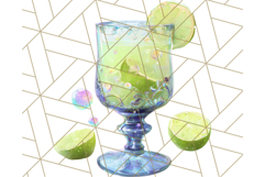 Halloween Drink Clipart PNG, Spooky Cute Beverage Art Product Image 3