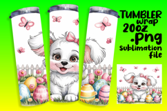 FRESH 20oz Tumbler PNG Design , Cute Easter Product Image 1