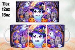 Halloween Boo Mug Wrap Sublimation 11oz, 12oz, 15oz Product Image 1