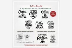 Coffee Bundle PNG | Coffee Quotes Clipart Product Image 8