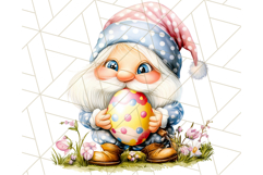 Easter Gnome PNG, Spring Bunny Clipart, Cute Digital Art Product Image 3