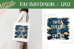 Celestial Sky Illustration, Brave Enough To Dream PNG Product Image 1