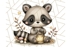 Dreamy Nature Clipart PNG, Whimsical Forest Elements Product Image 3