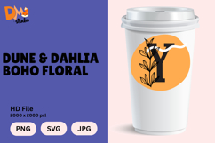 Dune &amp; Dahlia Boho Floral Monogram Product Image 1