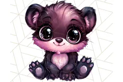 Arctic Animals Kawaii Clipart PNG, Cute Polar Creatures Art Product Image 3