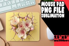 Flower Love Sublimation Hole Pad Product Image 1