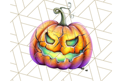 Spooky Jack O Lantern PNG Clipart, Scary Halloween Pumpkins Product Image 3