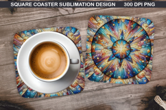 Christian Coaster Sublimation, Christian Coaster PNG Design Product Image 1