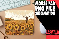 Fall Mouse Pad Watercolor Autumn Design Product Image 1