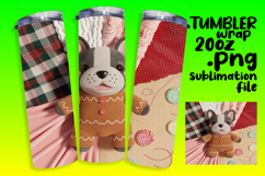 GIFT-WORTHY 20oz Tumbler Template , Holiday Pets Product Image 1