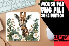 Watercolor Boho Critters - Mouse Pad Product Image 1