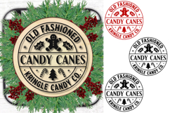 Christmas Sign Svg, Farmhouse Svg, Vintage Christmas Svg Product Image 1