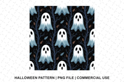 Halloween Boo Pattern Png | Sublimation | Digital Paper Product Image 1