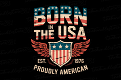 Born in the USA Svg | 4th of July Svg | Svg Cut File Product Image 1