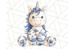Cute Stuffed Animal Clipart, Chinoiserie Nursery Decor Png Product Image 3