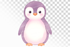 Adorable Baby Penguin Arctic Bird Ocean Animal PNG Summer Product Image 1