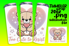 SOPHISTICATED 20oz Sublimation Tumbler , Valentines Day Product Image 1