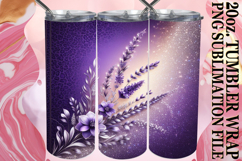 Dreamy Reflections 20oz tumbler wrap, Leopard Prints Product Image 1