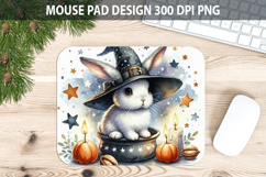 Watercolor Bunny Mouse Pad Sublimation - Animal PNG Product Image 1