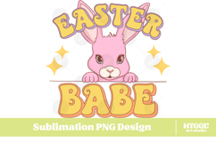 Easter Sublimation PNG Bundle Bunny Chick Farm Hip Hop Joy Product Image 8
