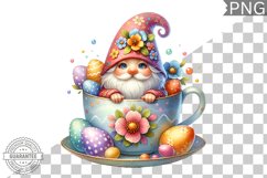 Easter Gnome Sublimation - Clipart PNG Design Product Image 1