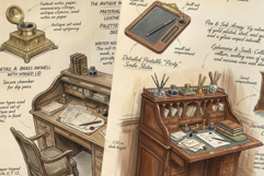 Ephemera Writer Junk Journal Pages - Junk Journal Pack Product Image 5