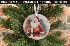 Christmas Ornament Sublimation PNG Design Product Image 1