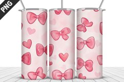 Lovely Hearts Tumbler Design | Valentine&#039;s Day Tumbler Wrap Product Image 4