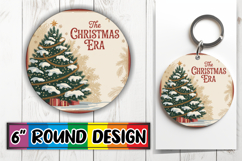 Whimsical Round Designs for Gifts PNG, Holiday Product Image 1