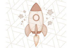 Kid’s Toy Clipart, Nursery Decor Png, Trucks, Rockets, Cars Product Image 3
