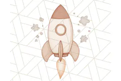 Kid’s Toy Clipart, Nursery Decor Png, Trucks, Rockets, Cars Product Image 3