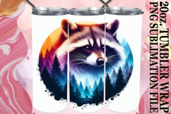 Happy hearts 20oz tumbler wrap, Animals Art Product Image 1